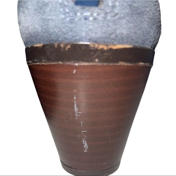 Sam Edelman Blue / Grey Suede Ankle Boots - Picture 4 of 8